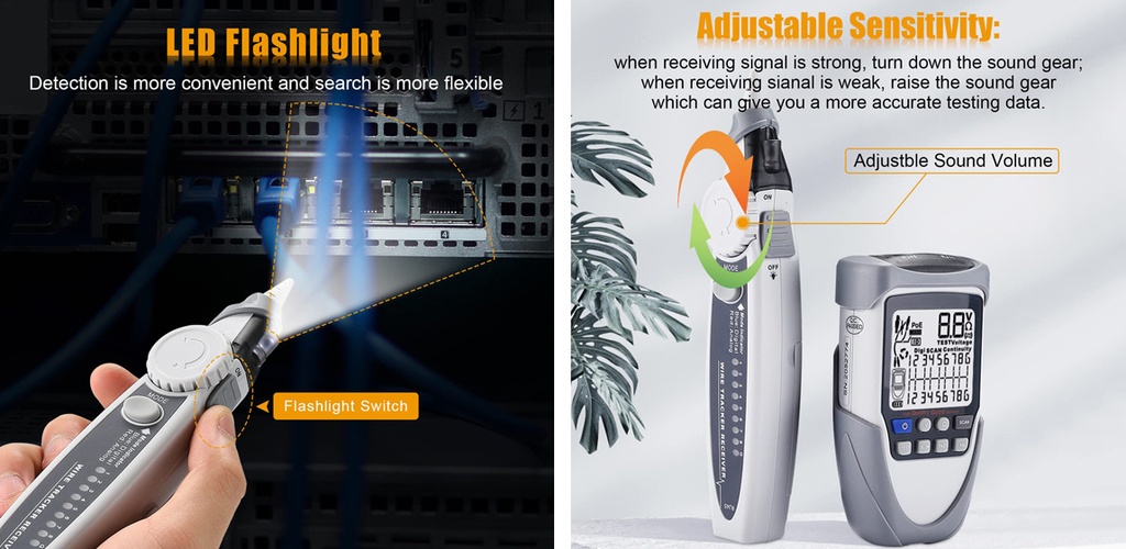 UltraLAN Voltage Meter and Cable Tester (CAB-T-MPCT)