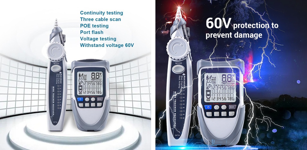 UltraLAN Voltage Meter and Cable Tester (CAB-T-MPCT)
