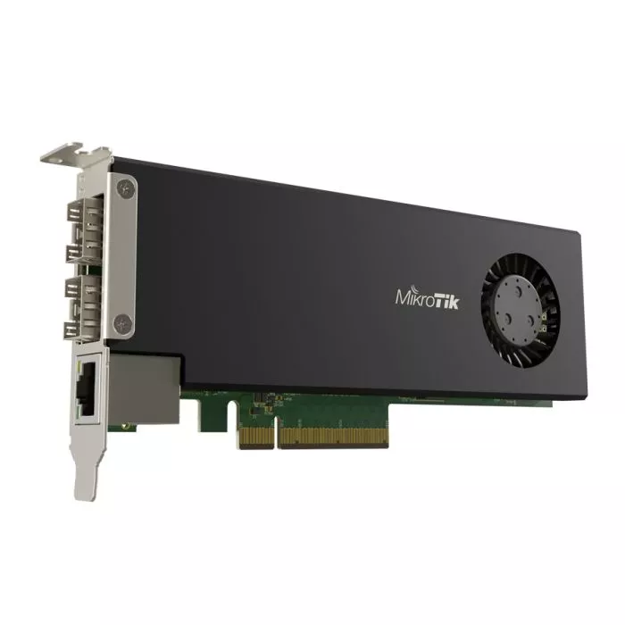 MikroTik Cloud Core 2 Port SFP28 4 Core Smart PCIe NIC | CCR2004-1G-2XS-PCIe