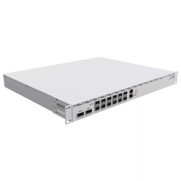MikroTik Cloud Core 12 Port SFP28 2 QSFP28 16 Core Router | CCR2216-1G-12XS-2XQ