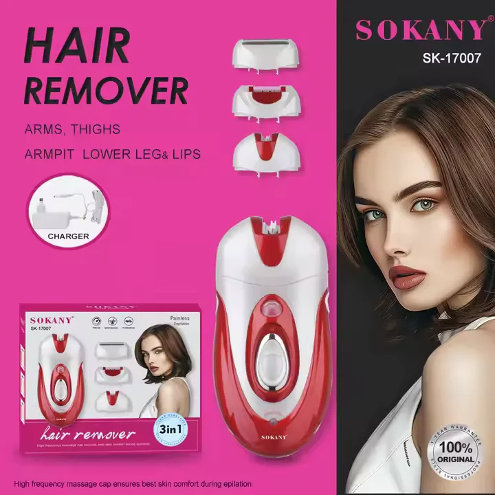 Sokany 3 In 1 Lady's Hair Remover | CSY-SK17005