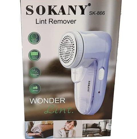 The Sokany SK-866 Rechargeable Lint Remover (Blue) | CSY-SK883BLU
