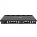 MikroTik 10 Port Gigabit 1SFP+ 4 Core L5 Rack-Mount Router | RB4011iGS+RM