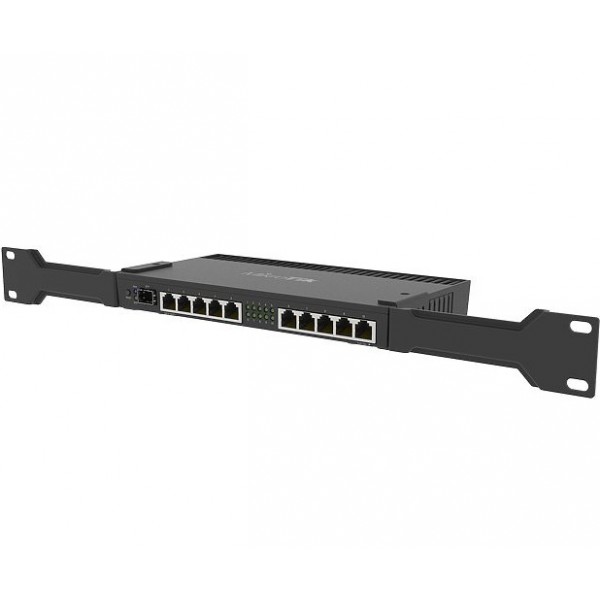 MikroTik 10 Port Gigabit 1SFP+ 4 Core L5 Rack-Mount Router | RB4011iGS+RM