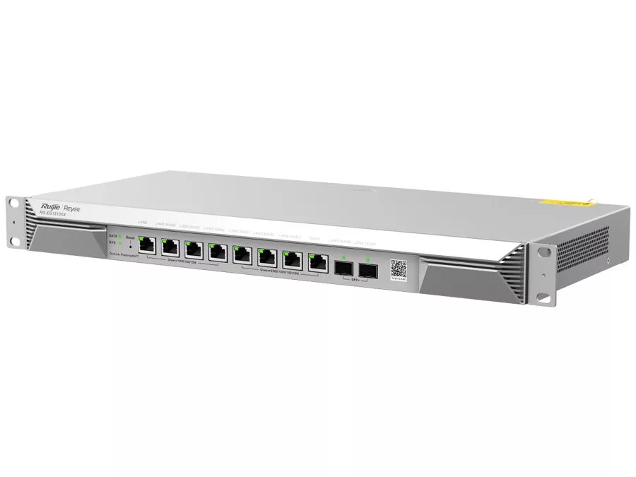 Reyee 8 Port Multi Gigabit 2SFP+ Multi-WAN Cloud Router | RG-EG1510XS