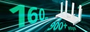 Reyee Dual Band WiFi 6 3000Mbps 5dBi Gigabit Mesh Router | RG-EW3000GX