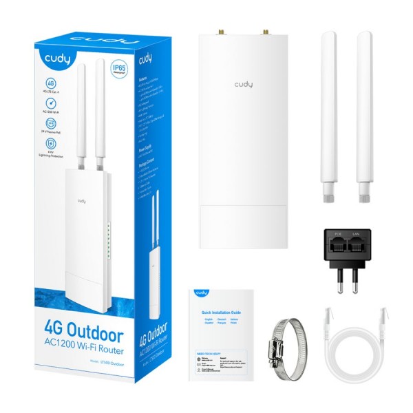 Cudy AC1200 Dual Band Wi-Fi Router | CD-WR1300