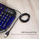 KG200 Slim Backlit Wired Gaming Keyboard