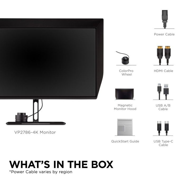 Viewsonic 27 inch ColorPro 4K UHD IPS Monitor | VP2786-4K