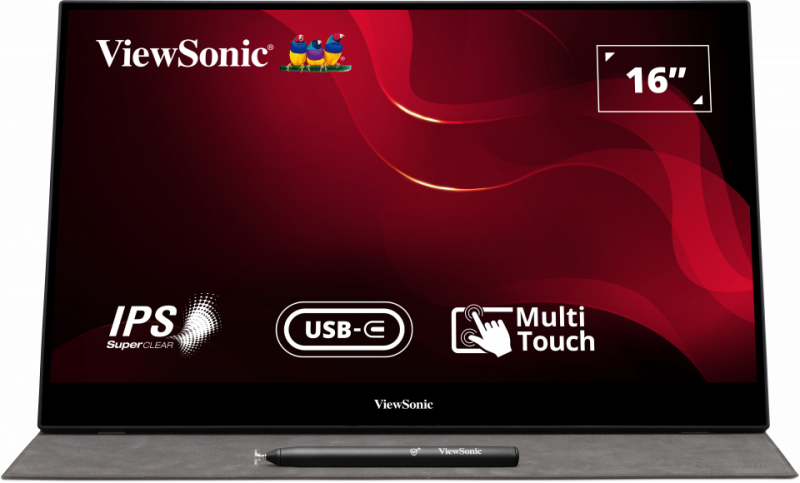 Viewsonic TD1655 15.6-inch FHD Touch Screen Monitor | TD1655