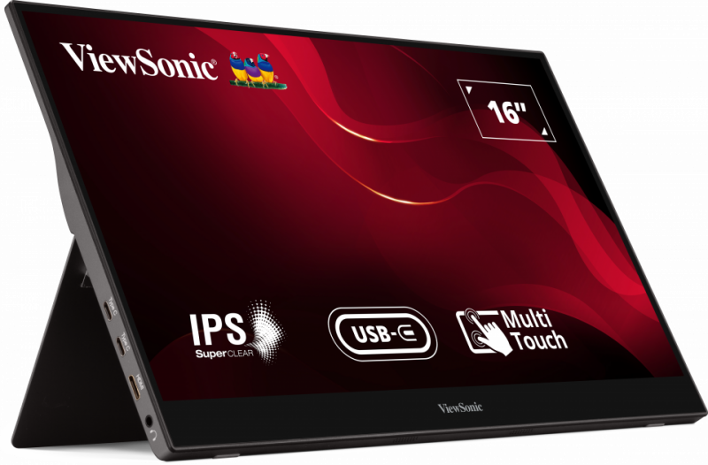 Viewsonic TD1655 15.6-inch FHD Touch Screen Monitor | TD1655