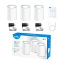 Cudy M1300 - WiFi5 AC1200 Gigabit Dual Band Mesh (3-Pack)