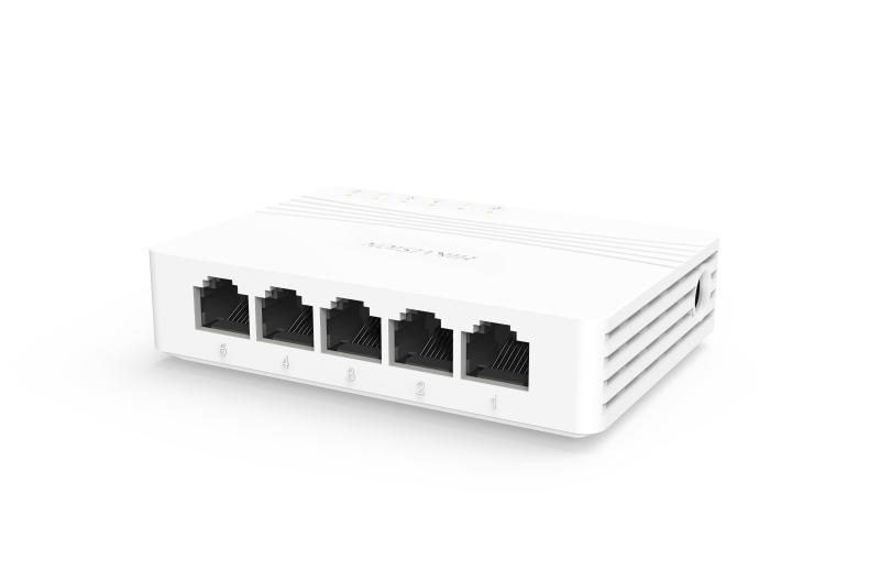 HiLook 5 Port Gigabit Unmanaged Desktop Switch | DS-3E0505D-E 