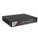 HiLook16 Port Fast Ethernet Unmanaged POE Switch | NS-0318P-130(B) 