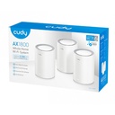 Cudy Dual Band WiFi 6 1800Mbps Gigabit Mesh 3 Pack | M1800 (3-Pack)