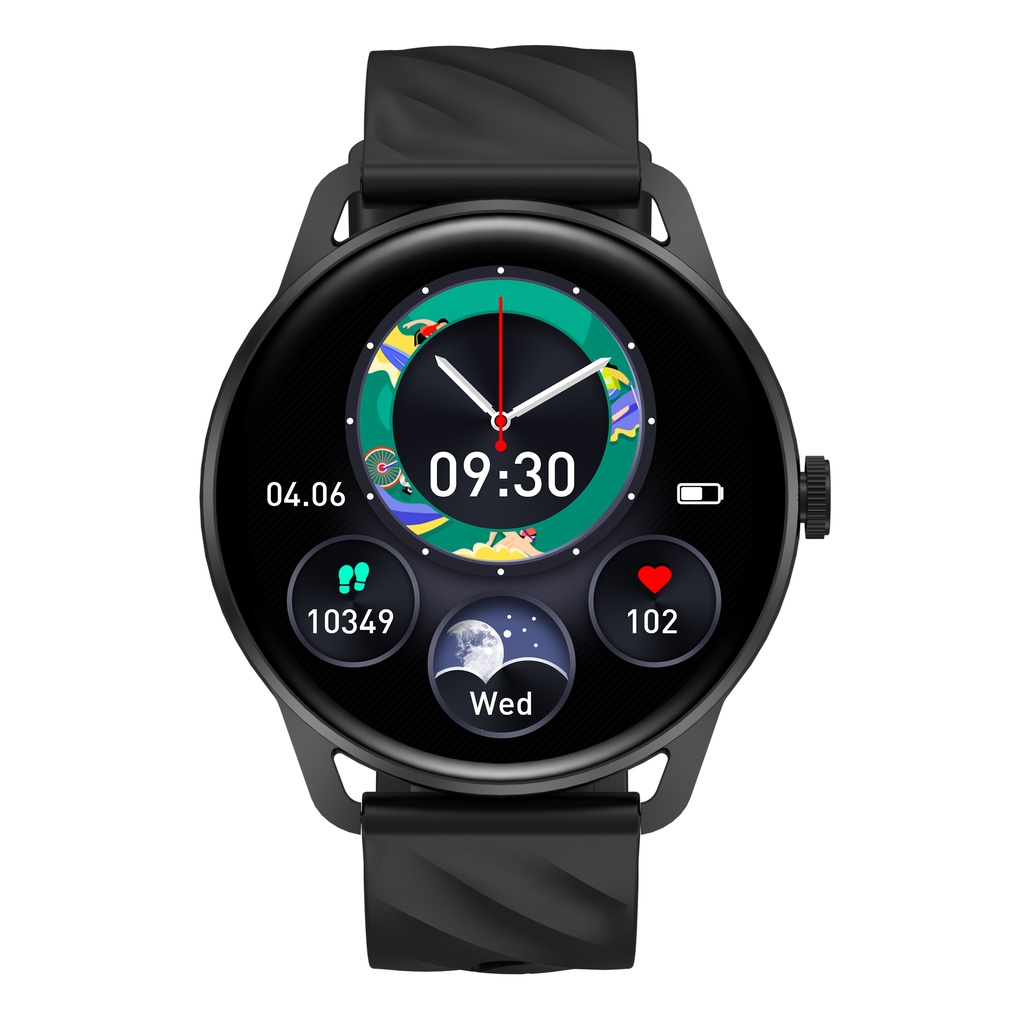 MT410 Smart Watch 1.39” HD IPX68 with BT Calls Sports Black | A61541-B