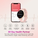Astrum MT510 Smart Watch 1.32” AMOLED IPX68 with BT Calls Sports HR BP BO | A61551-H