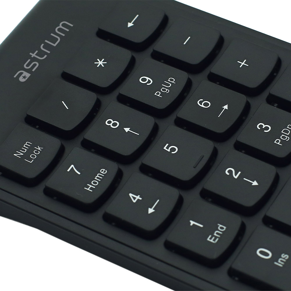 Astrum KB010 Slim USB Numeric Keypad: Compact, Efficient, and User-Friendly | KB010