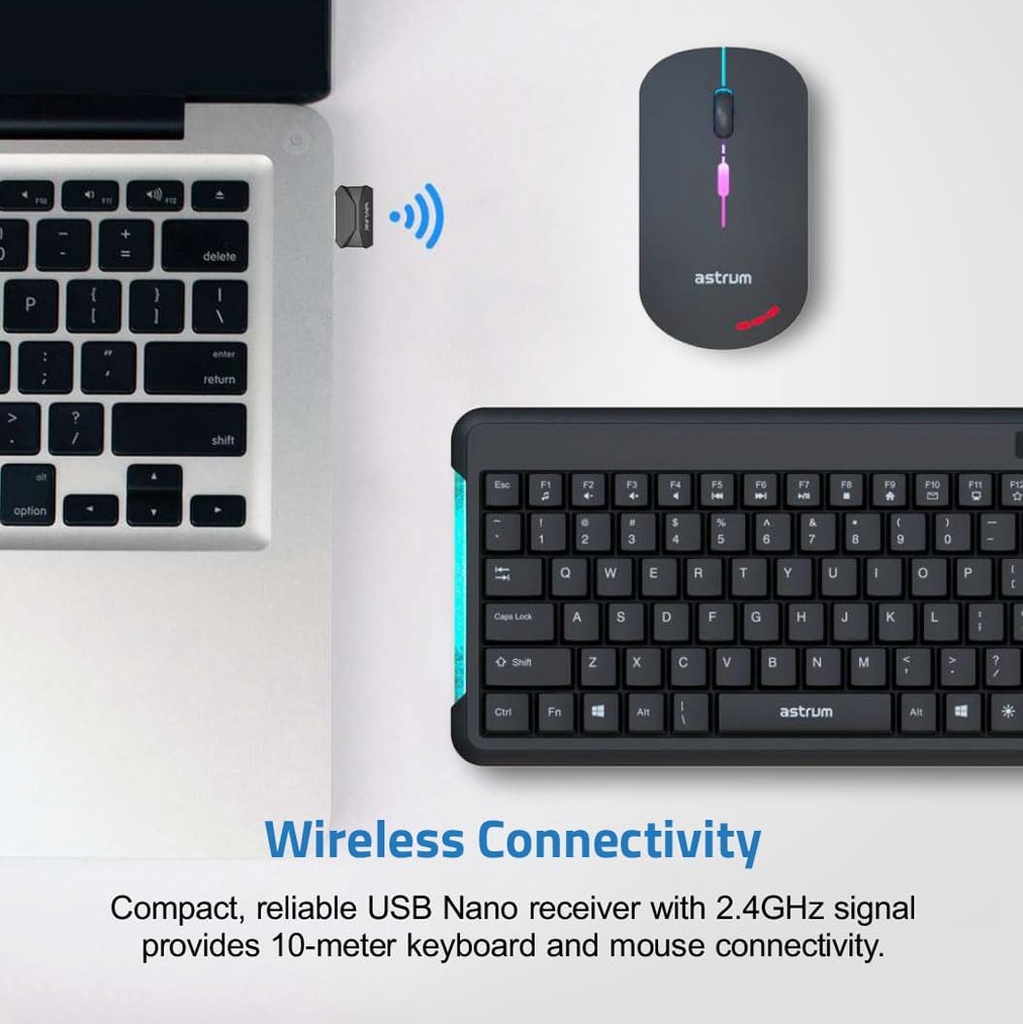 ASTRUM WIRELESS MINI DESKSET COMBO | KW210