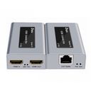 Dtech HDMI Extender Kit (50m) with Local Display output | HDM-EX050L