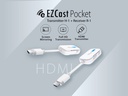 EZCast Pocket Wireless Type C Transmitter and HDMI Receiver | EZCAST-POCKET-TC