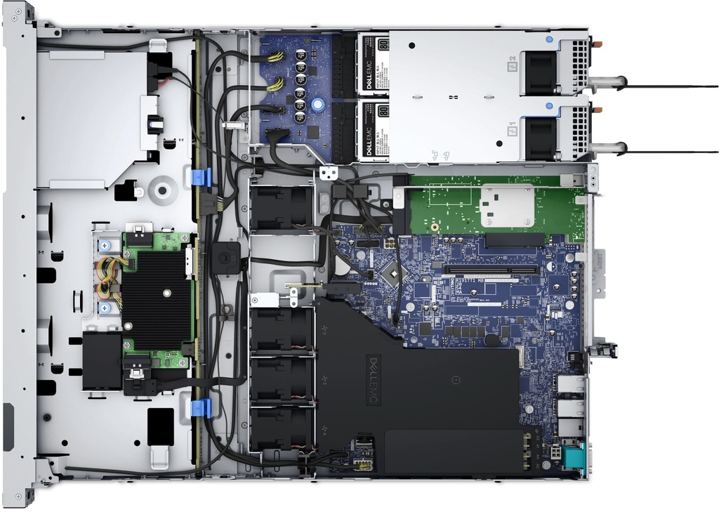 Dell PowerEdge R550 1x4310 1x16GB 1x480GB 2x800W H755 2U Server