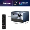 Hisense C1 Trichroma 4K Laser Mini Projector 