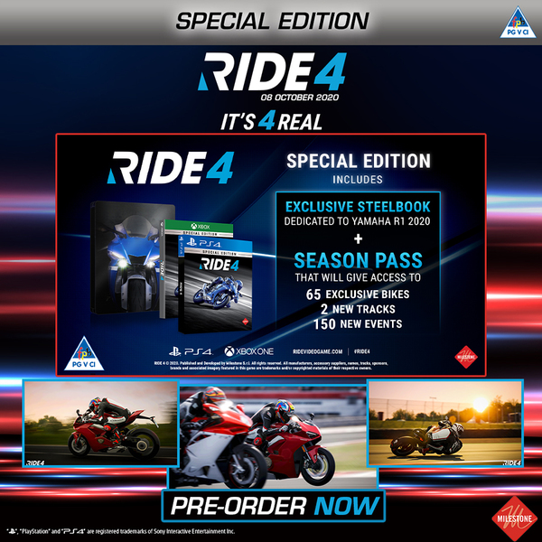Xbox One Game Ride 4 Special Edition | 8057168501353