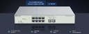 Reyee 10 Port Multi-Gigabit Layer 3 Managed Switch with 8 PoE++ Ports and 2 SFP+ Uplink Ports | RG-NBS5300-8MG2XS-UP