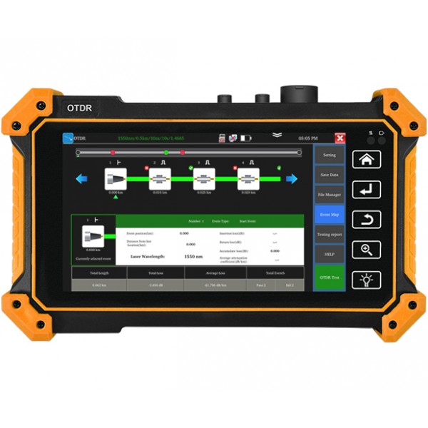UltraLAN OTDR with VFL, OPM & Cable Tester (FIB-T-OTDR1315)