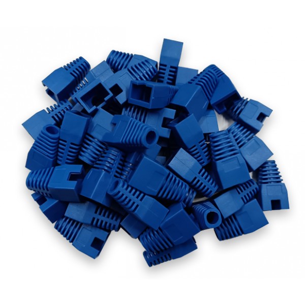 RJ45 Boot (Blue) 50x Packet