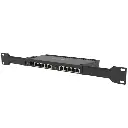 MikroTik 10 Port Gigabit 1SFP+ 4 Core L5 Rack-Mount Router | RB4011iGS+RM
