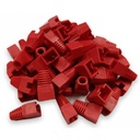 RJ45 Boot (Red) 50x Packet
