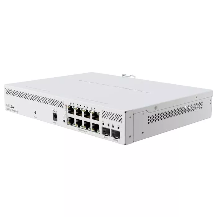MikroTik SwOS Lite Cloud Smart Switch 8 Port PoE 2 SFP+ | CSS610-8P-2S+IN