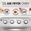 Bennet Read 25L Air Fryer Oven Stainless Steel