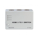 HDMI 3way Intelligent Source Switch with Remote