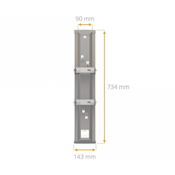Mimosa 5GHz 45 22dBi sector antenna N5 45X4
