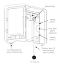 Mimosa 5GHz 45 22dBi sector antenna N5 45X4