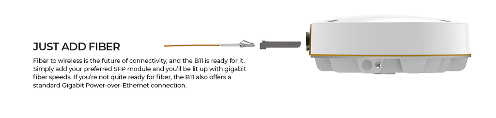 Mimosa B11 Point to Point Backhaul Radio 10.0 to 11.7 GHz