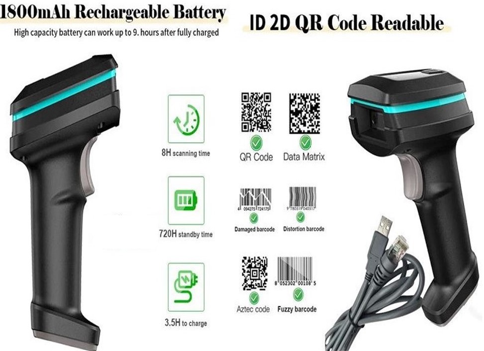 Postron 2D High HD Barcode Scanner | ZAS2D002