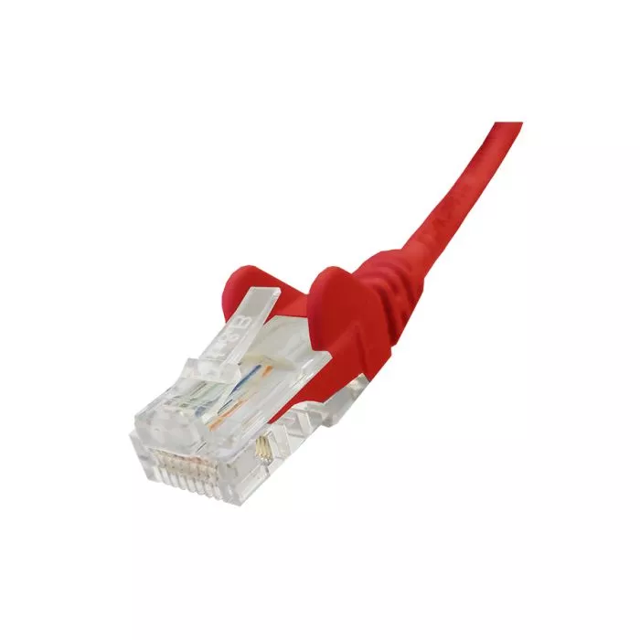 Linkbasic 1 Metre UTP Cat5e Flylead Red