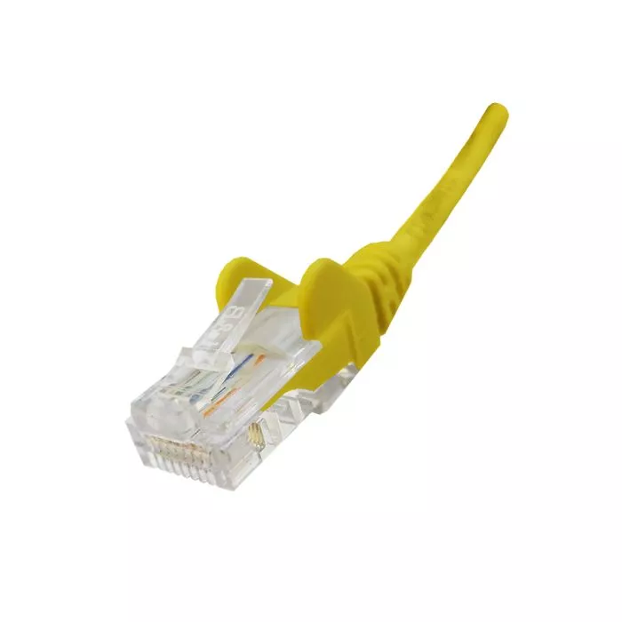 Linkbasic 1 Metre UTP Cat5e Flylead Yellow