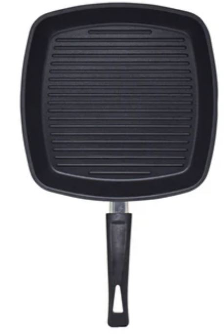 Salton 28cm Square Non Stick Grill Pan