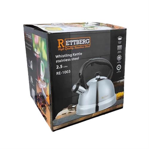 Rettberg 2.5L Stainless Steel Whistling Stove Top Kettle