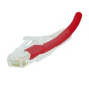 Linkbasic 1 Metre UTP Cat6 Flylead Red