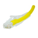Linkbasic 1 Metre UTP Cat6 Flylead Yellow