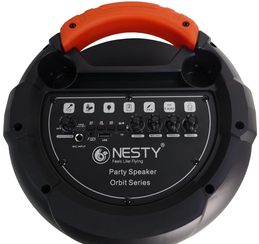 Nesty BM103 Orbit Portable Karaoke Bluetooth Speaker System | NTBM103ORB