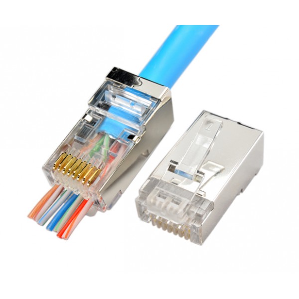 UltraLAN CAT6 Shielded RJ45 Connector (50x Packet)