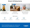 TP-LINK 2K Pan Tilt AI Wi-Fi Camera | TAPO-C220
