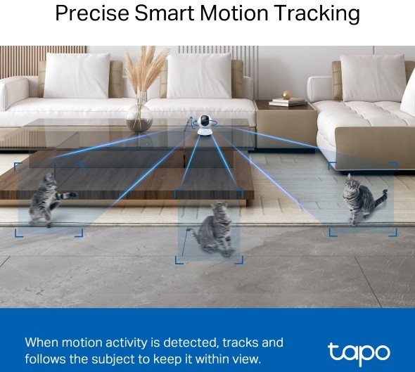 TP-LINK 2K Pan Tilt AI Wi-Fi Camera | TAPO-C220